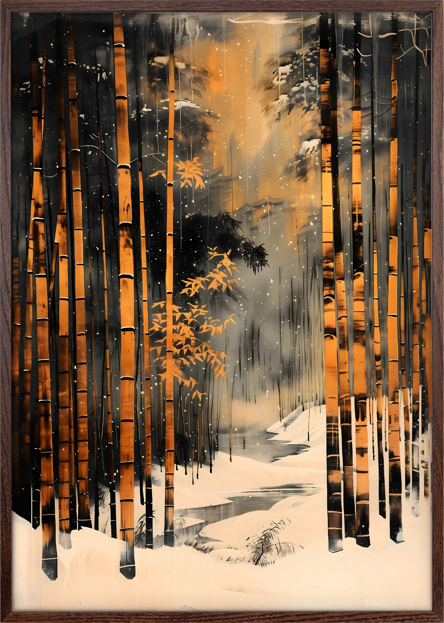 Bamboo In The Snow - Image 4