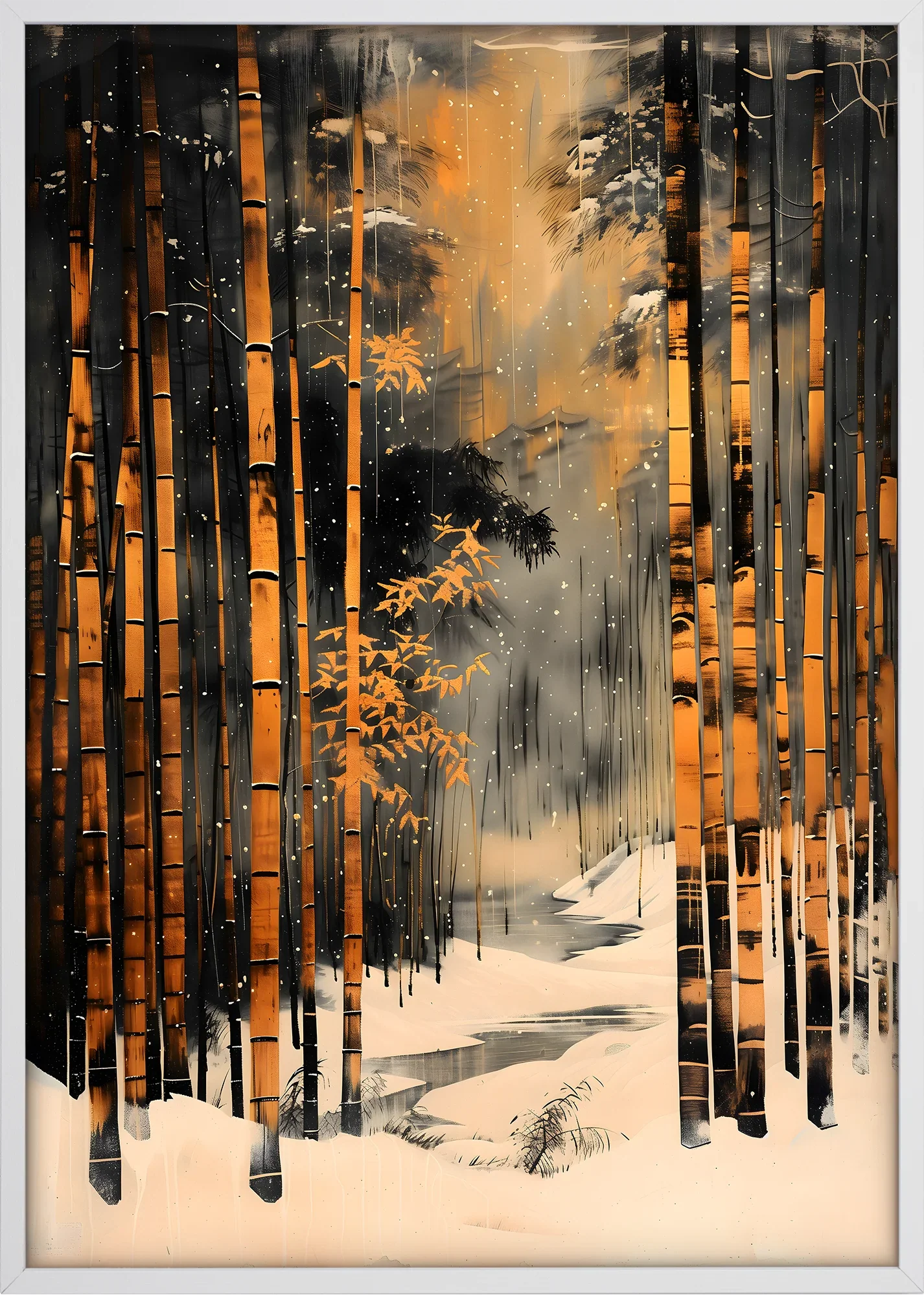 Bamboo In The Snow - Image 5