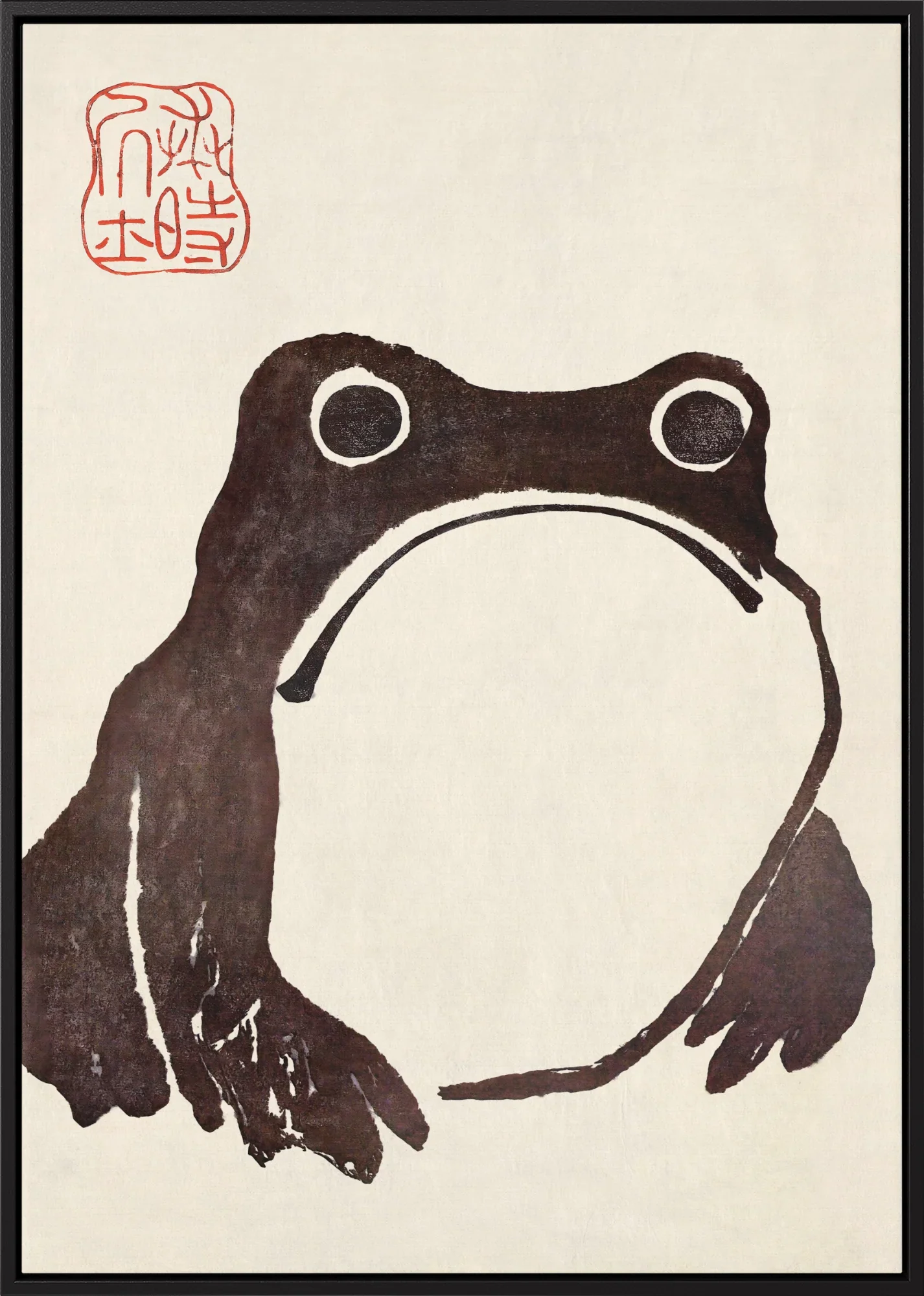 The Frog - Canvas