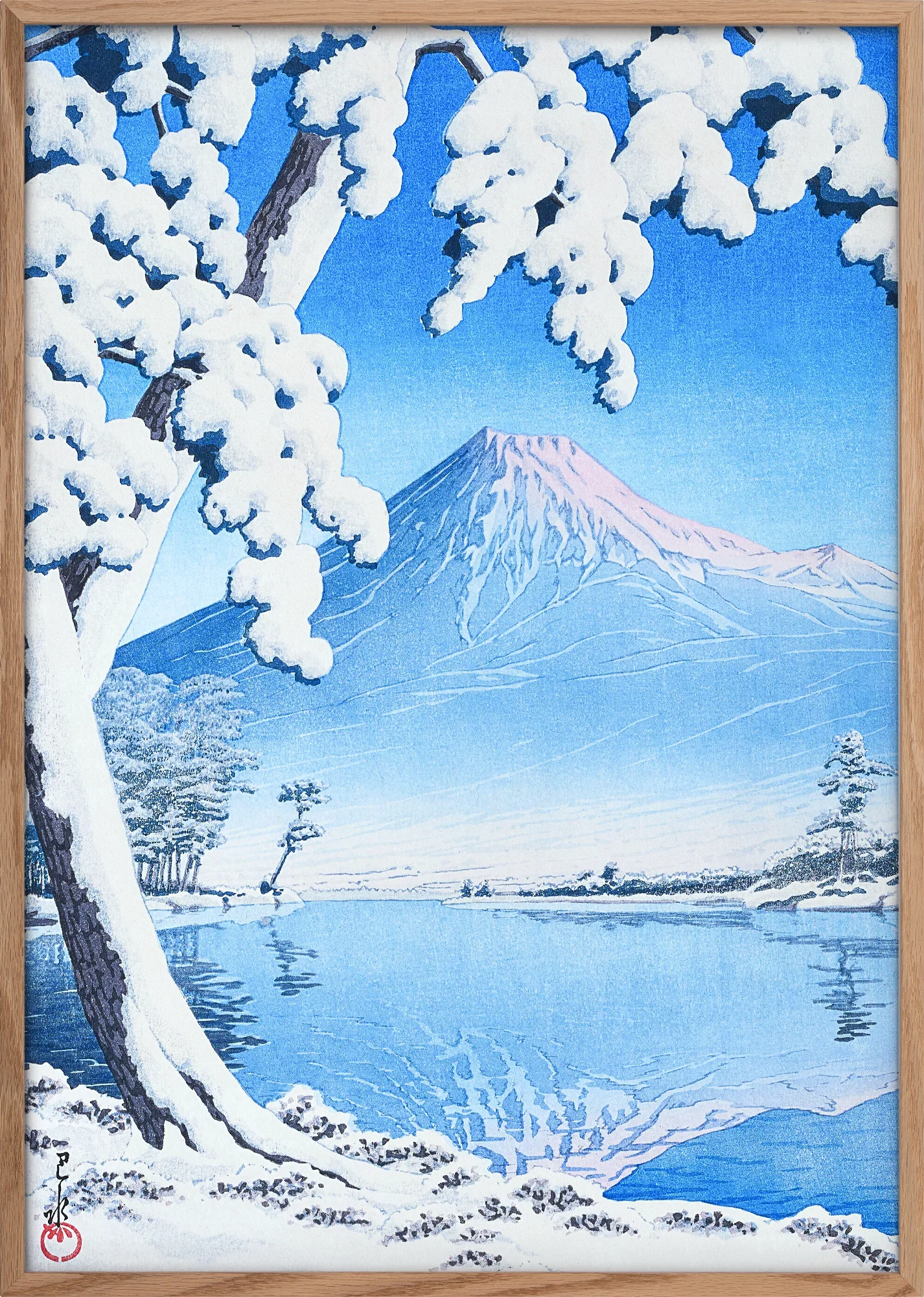 Clearing After a Snowfall on Mt. Fuji - Image 4
