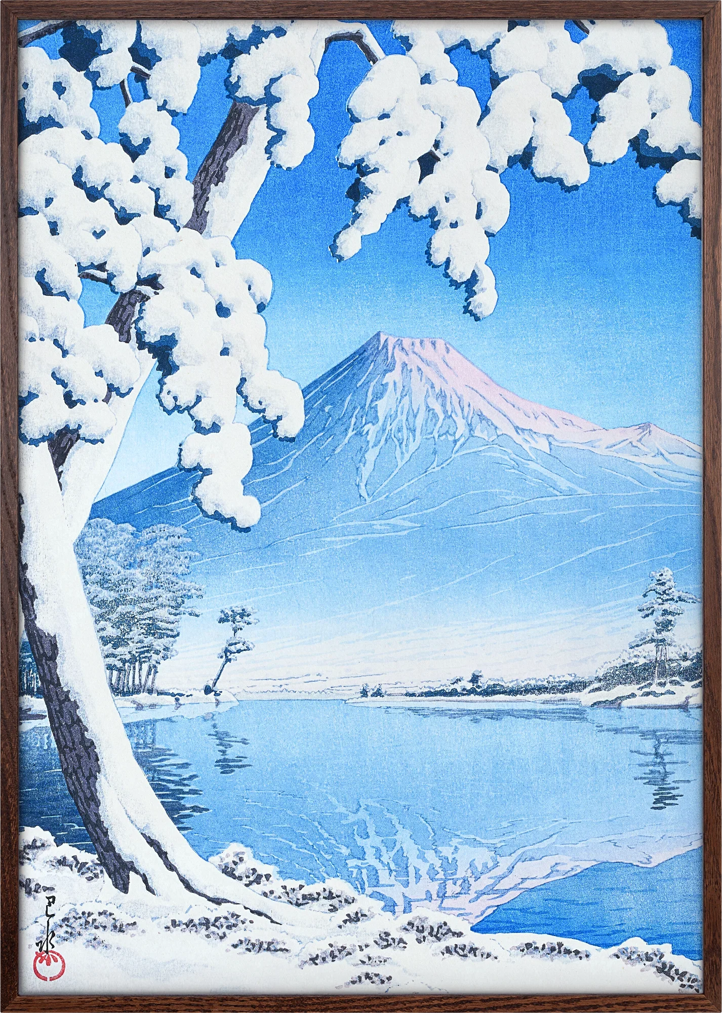Clearing After a Snowfall on Mt. Fuji - Image 5
