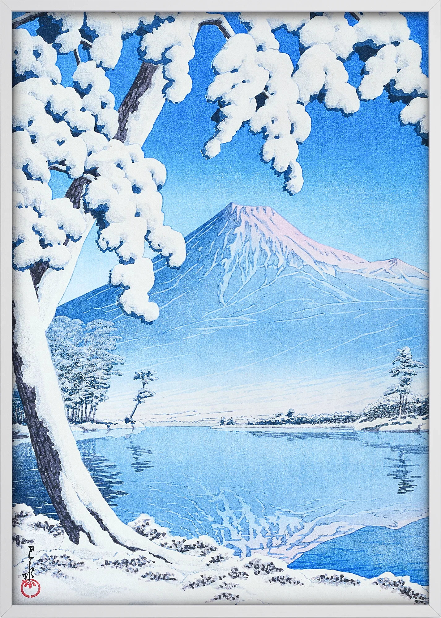 Clearing After a Snowfall on Mt. Fuji - Image 6