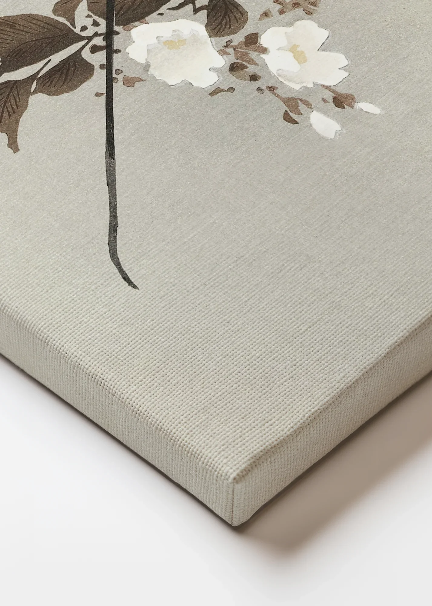 Crow and Cherry Blossom - Canvas - Image 4
