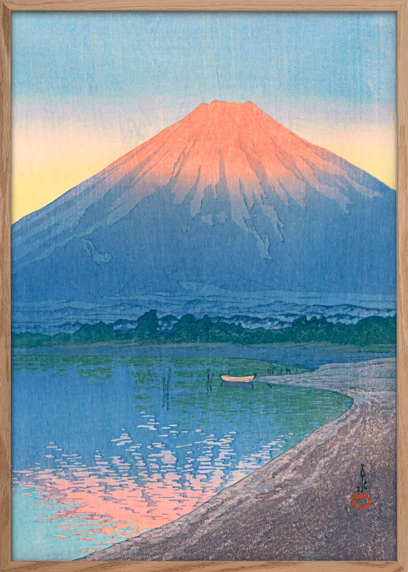Dawn At Lake Yamanaka - Image 3
