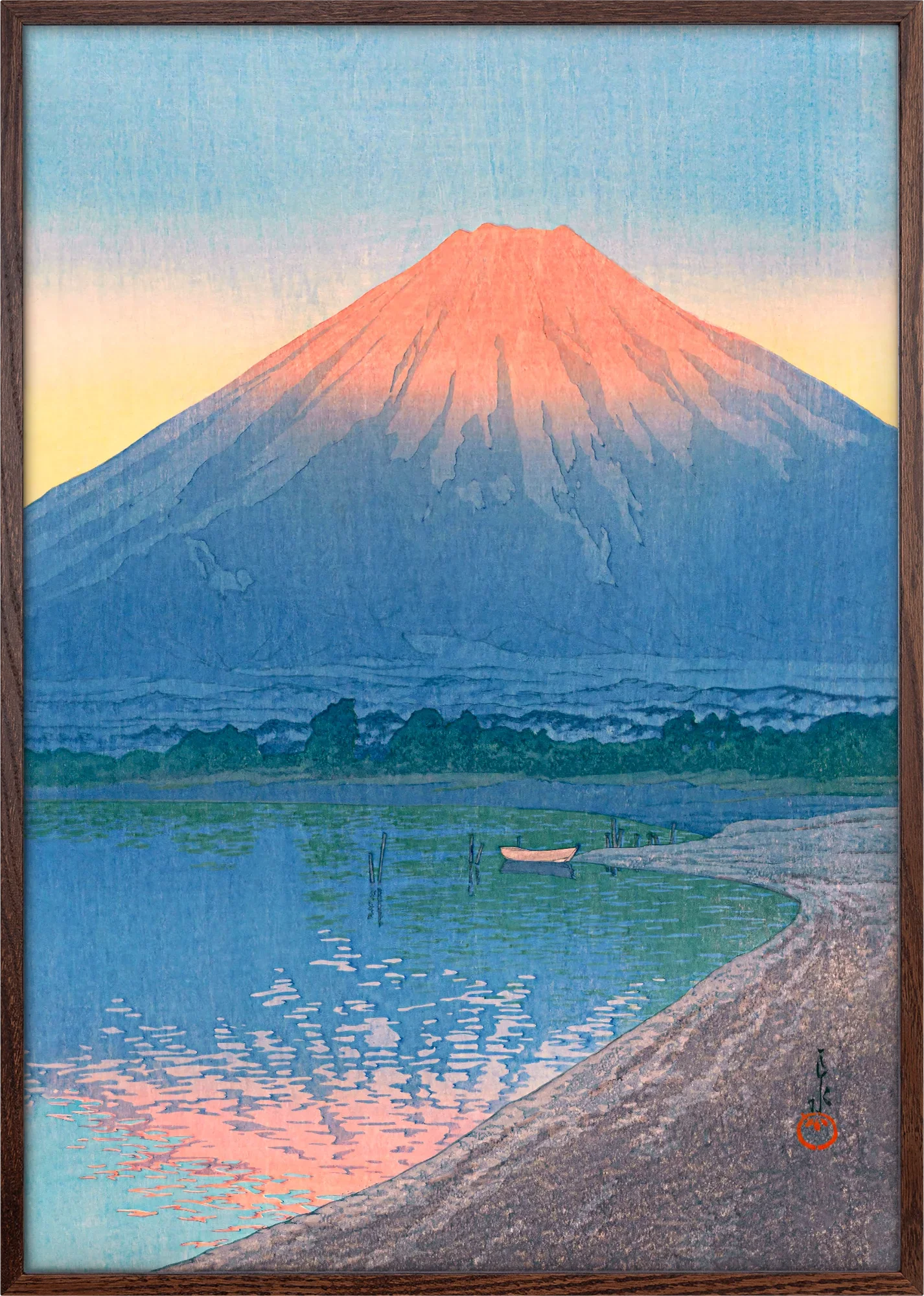 Dawn At Lake Yamanaka - Image 4