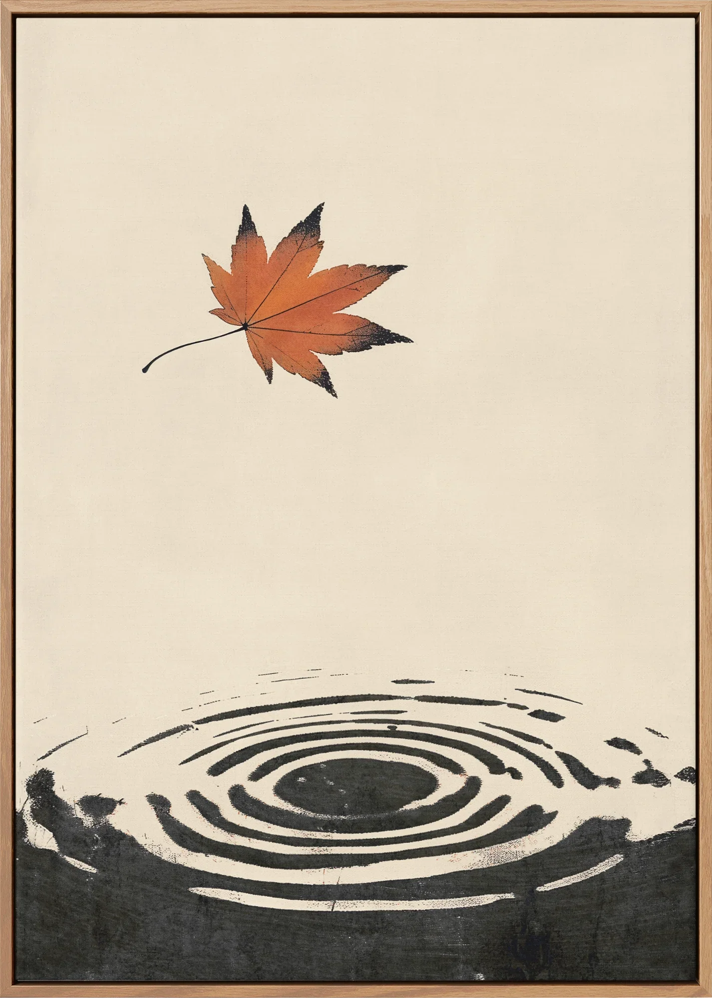 Falling Maple Leaf - Canvas - Image 5