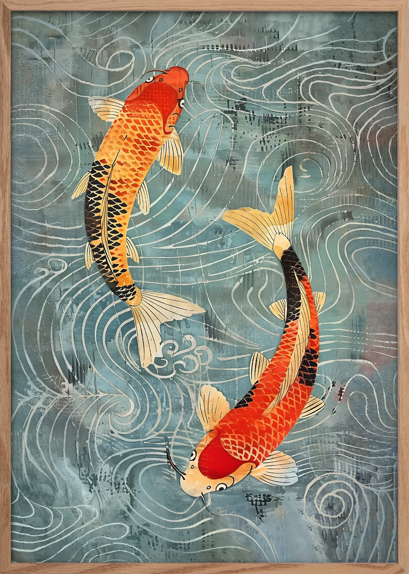 Koi in Eternal Flow - Image 3