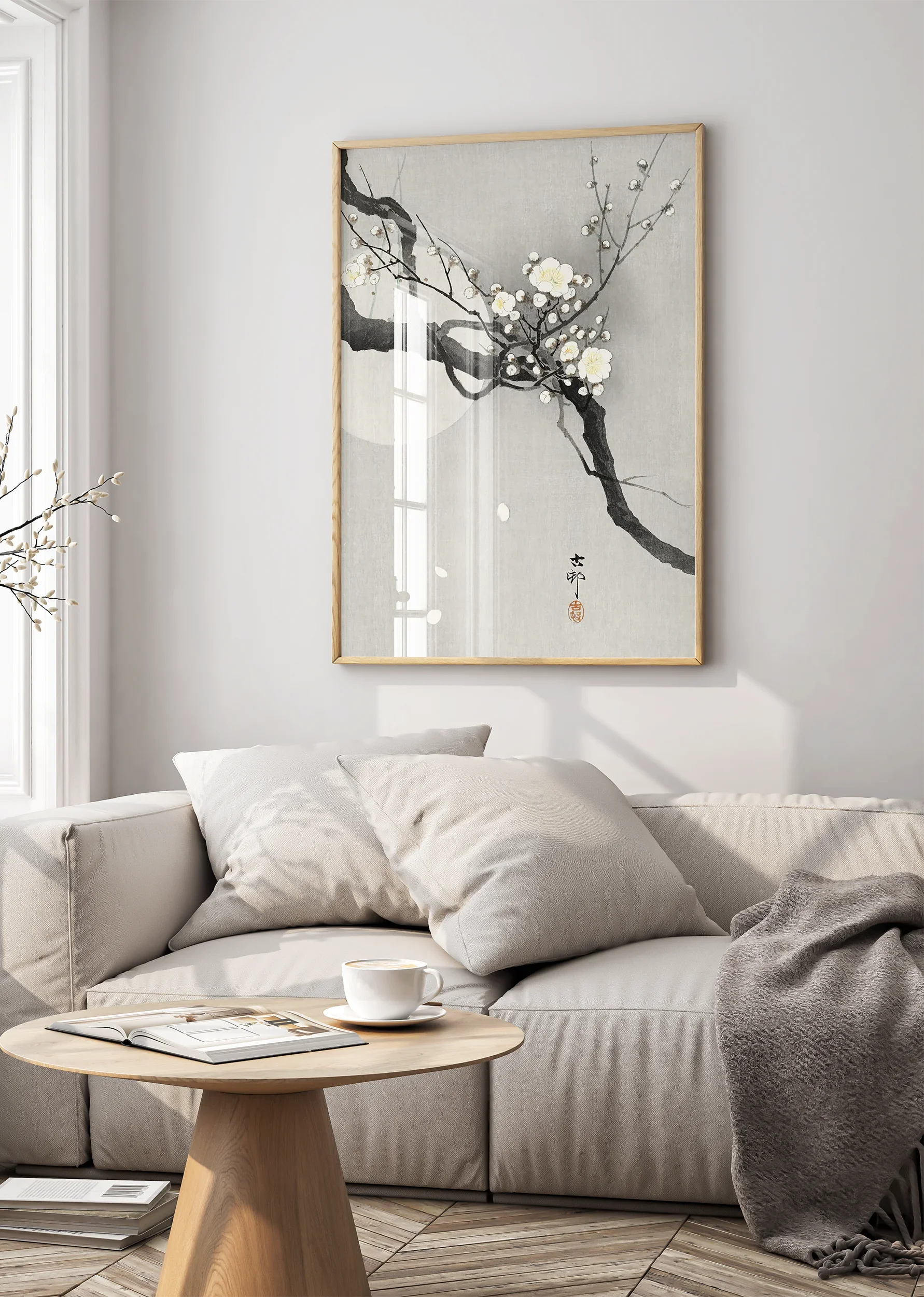 Plum Blossom and Full Moon - Image 7