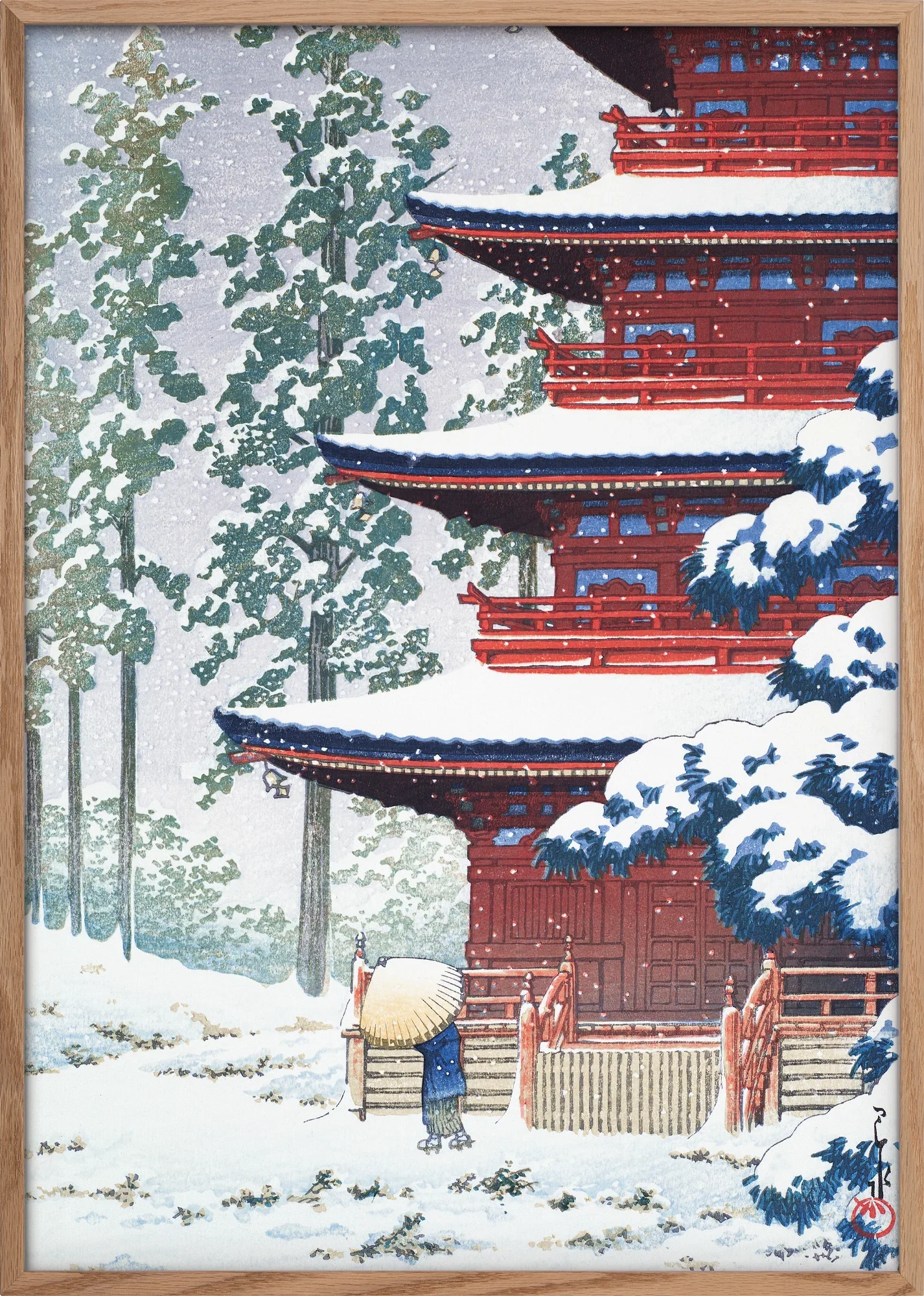 Saishoin Temple in Snow Hirosaki - Image 3