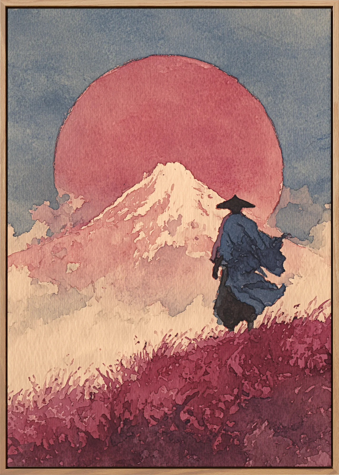 Samurai Sunrise - Canvas - Image 6