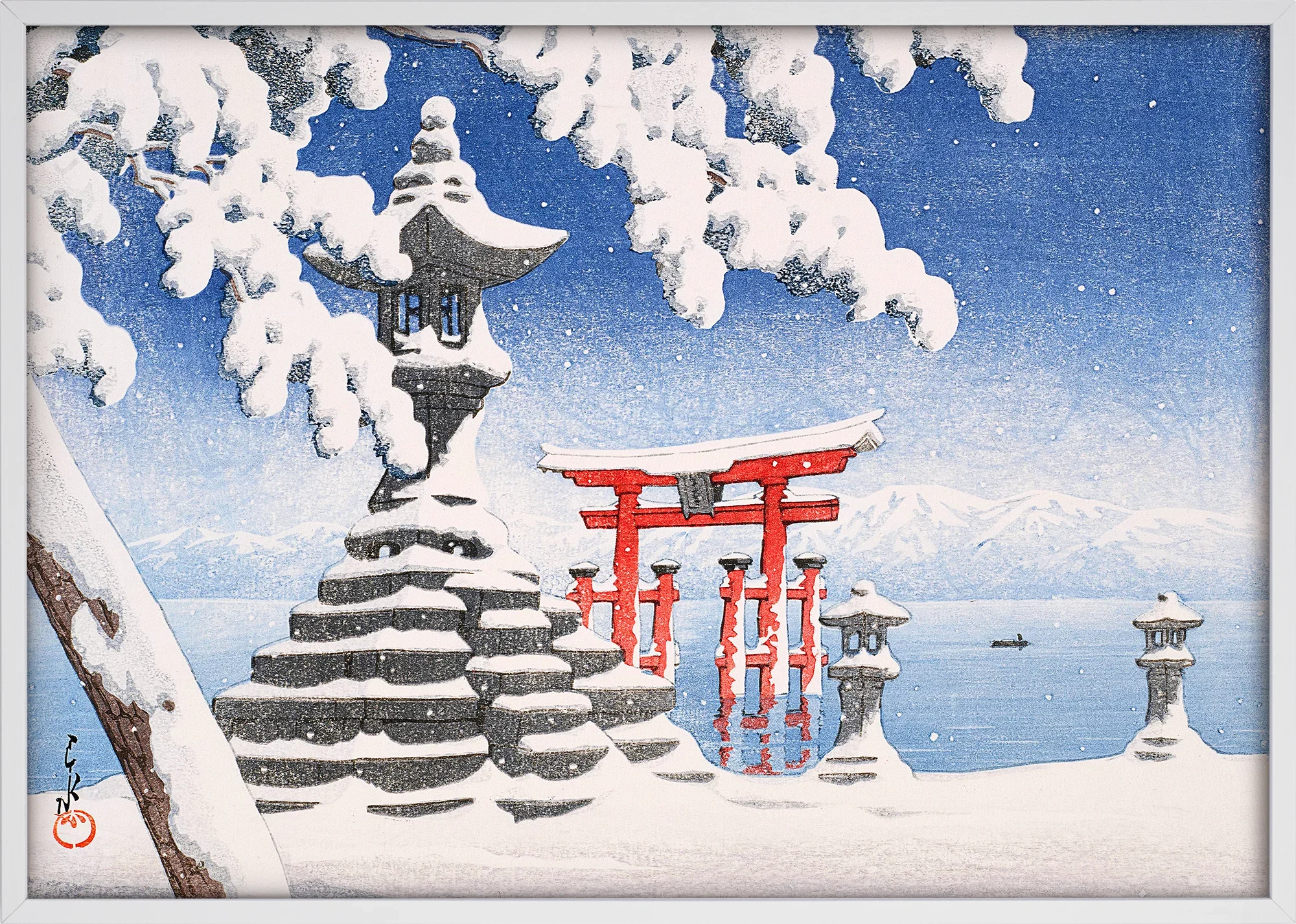 Snow at Itsukushima - Image 5