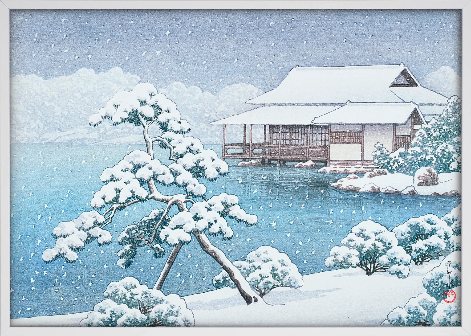 Snow at Kiyosumi Park - Image 5