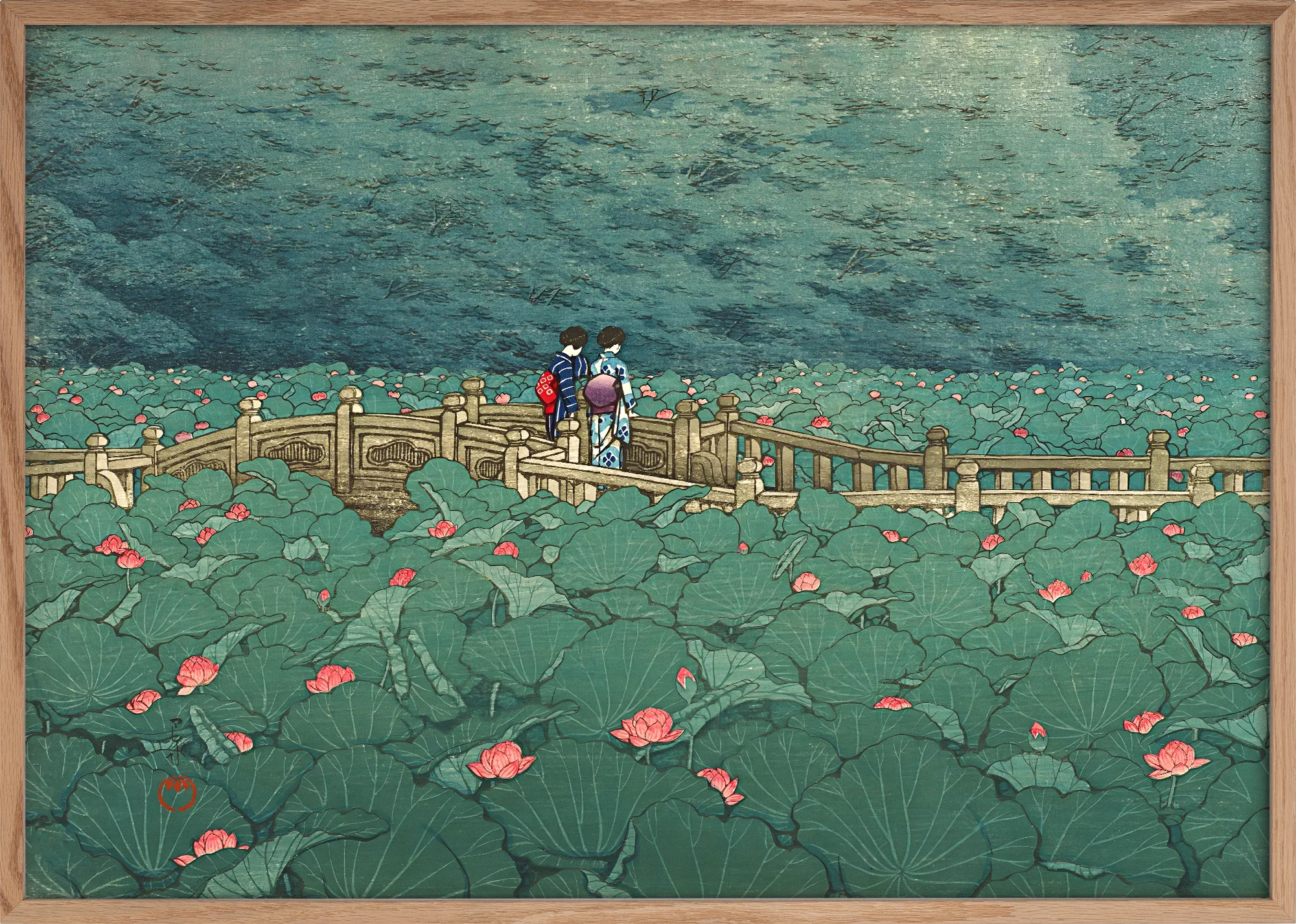 The Pond at Benten Shrine - Image 4